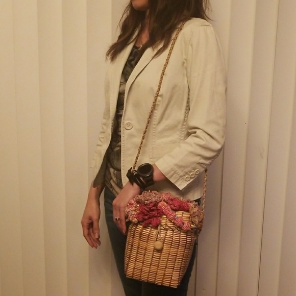 BidiBidi rattan weaved bag - Picture 6 of 6